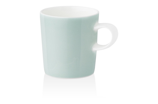 Чашка кофейная Mix&Match Синергия 100мл зеленая, костяной фарфор