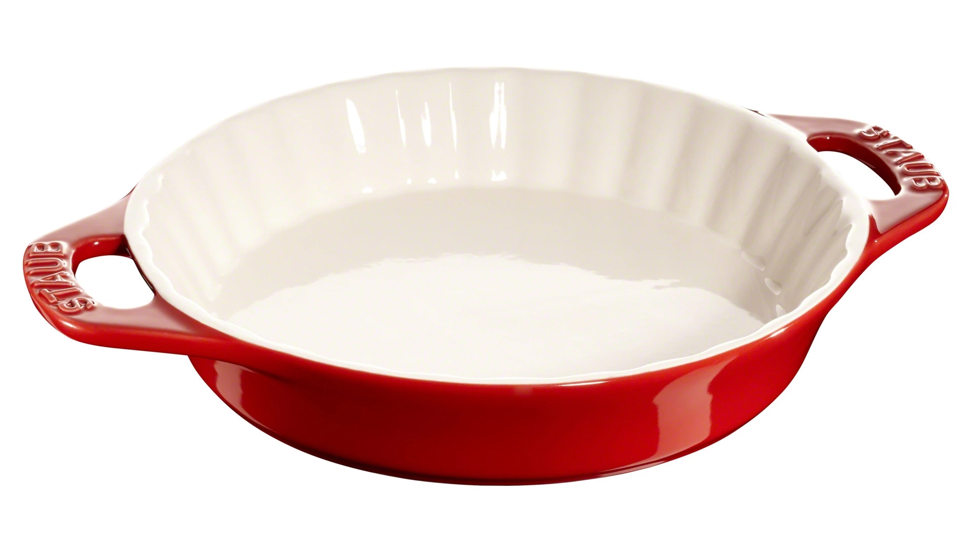 Форма для пирога Staub Ceramic Д24 см, керамика, вишневый