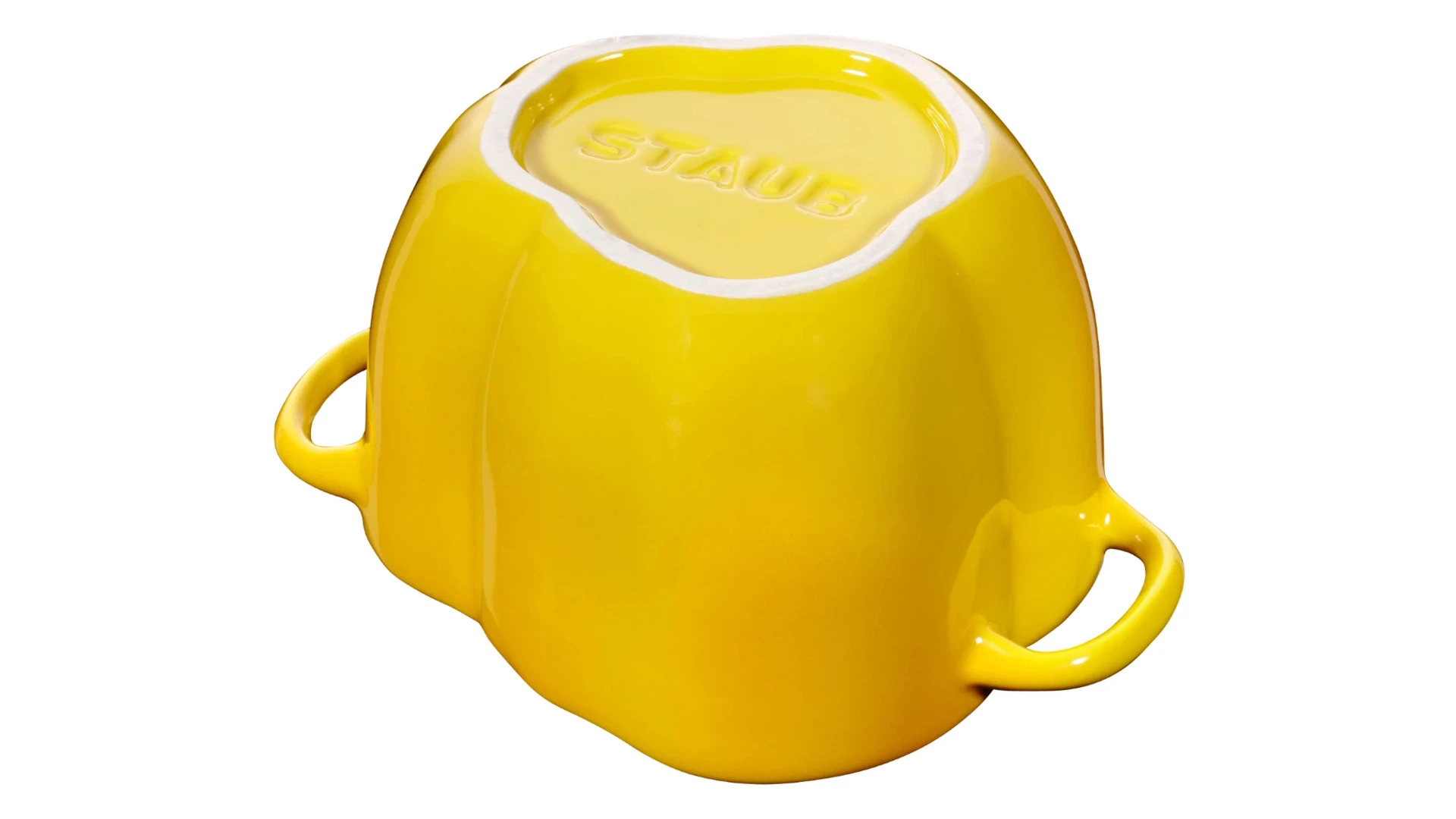 Кокот Staub Ceramic Перец 500мл, d12см, керамика, желтый