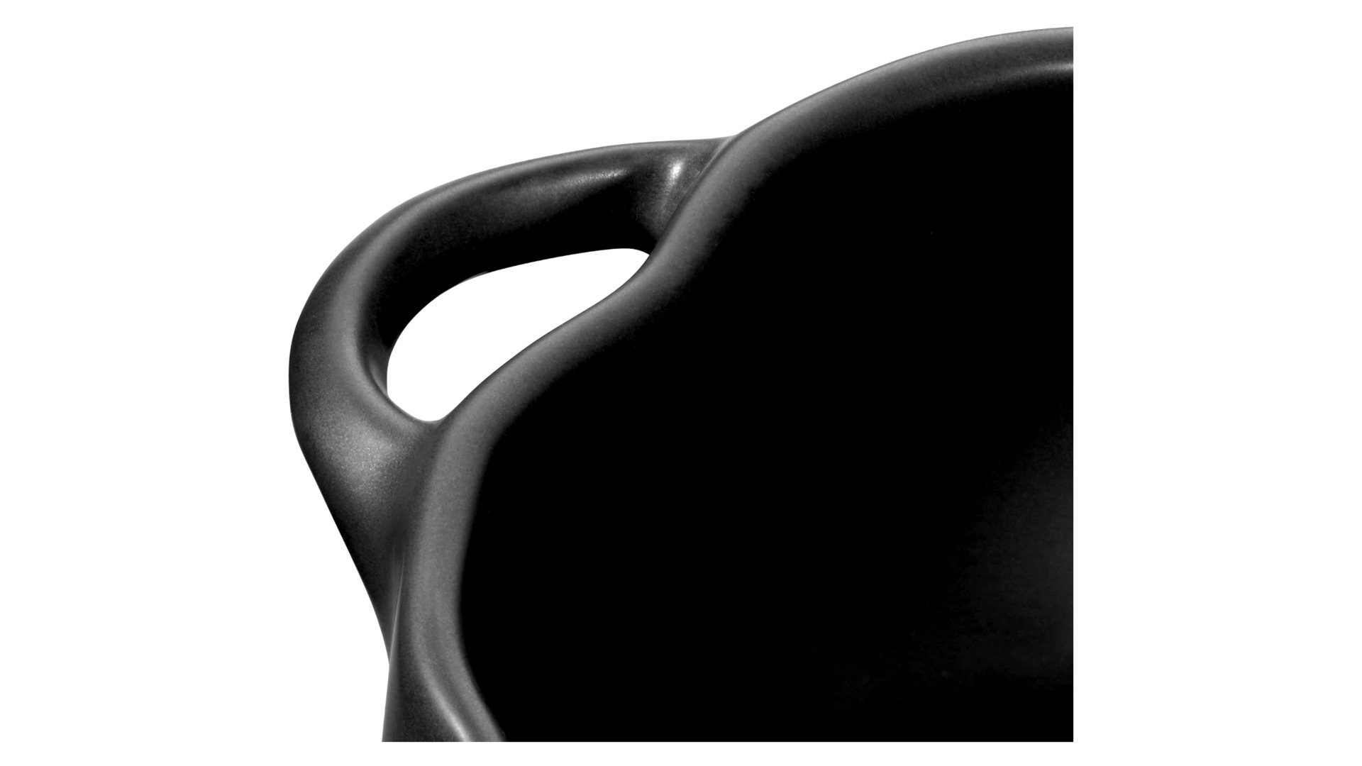 Кокот Staub Тыква 12,2 см, керамика, черный, для СВЧ, духовки