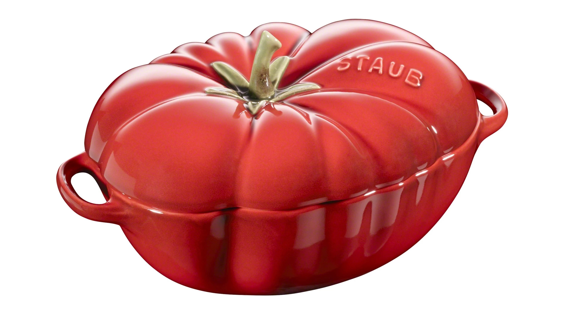 Кокот Staub Ceramic Помидор 500мл, 19х12хН11 см, вишневый