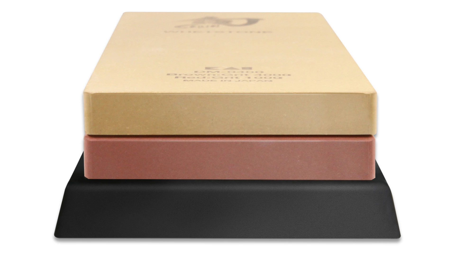 Точильный камень комбинированный водный KAI # 1000/4000, на подставке