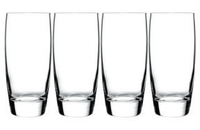 Набор стаканов для воды Luigi Bormioli Микеланджело 430 мл, 4 шт, стекло