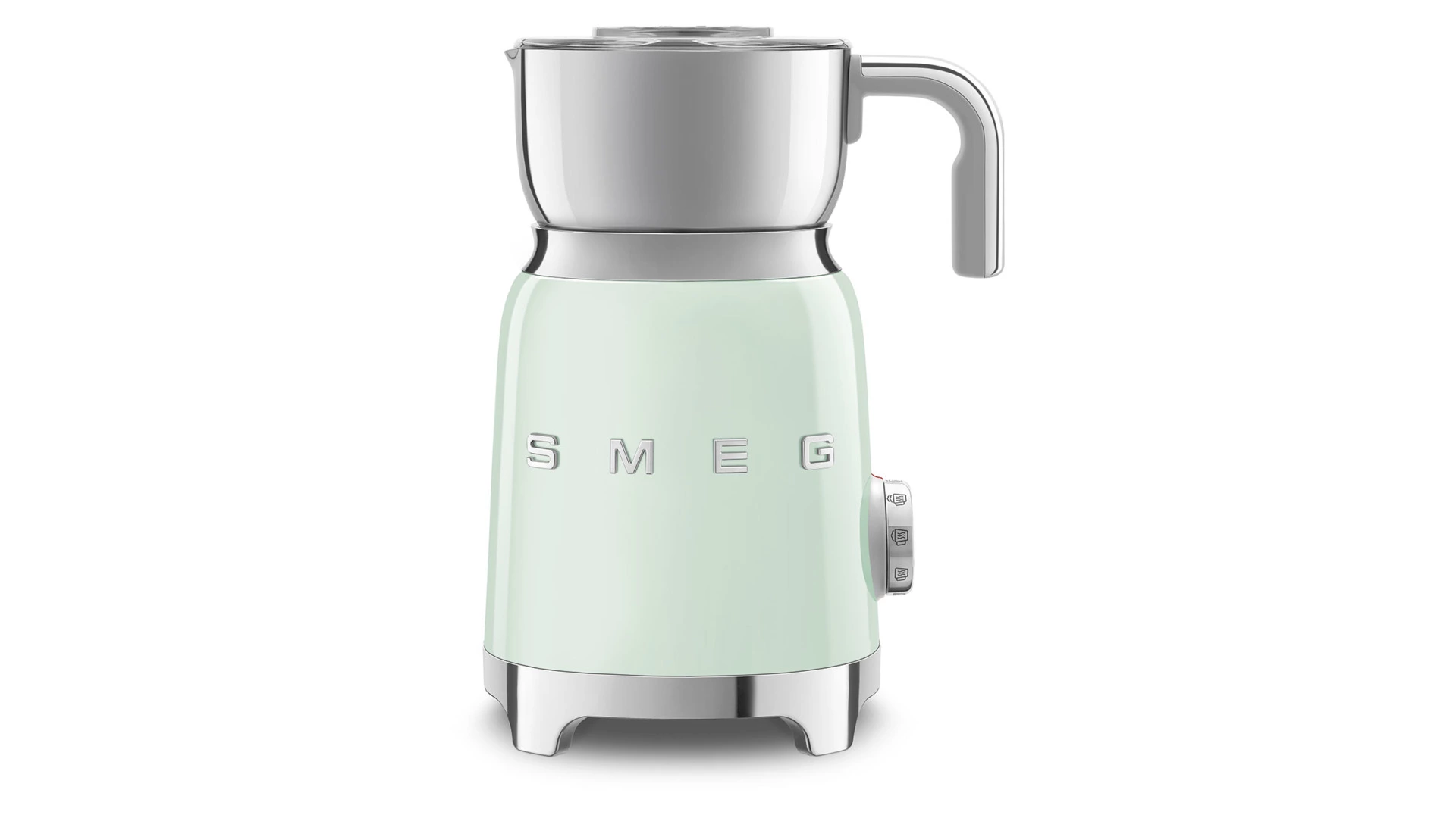 Вспениватель молока SMEG MFF01PGEU 500 Вт, до 250 мл пены, пастельный зеленый