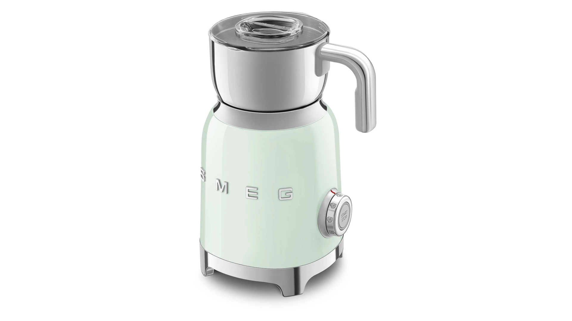Вспениватель молока SMEG MFF01PGEU 500 Вт, до 250 мл пены, пастельный зеленый
