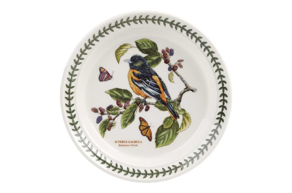 Тарелка обеденная Portmeirion Ботанический сад Птицы Иволга 26,5 см
