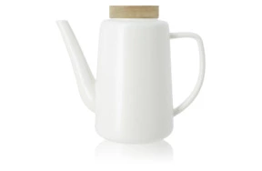 Чайник заварочный с ситечком OGO Enzo, фарфор, 1,2л, h19,3 см