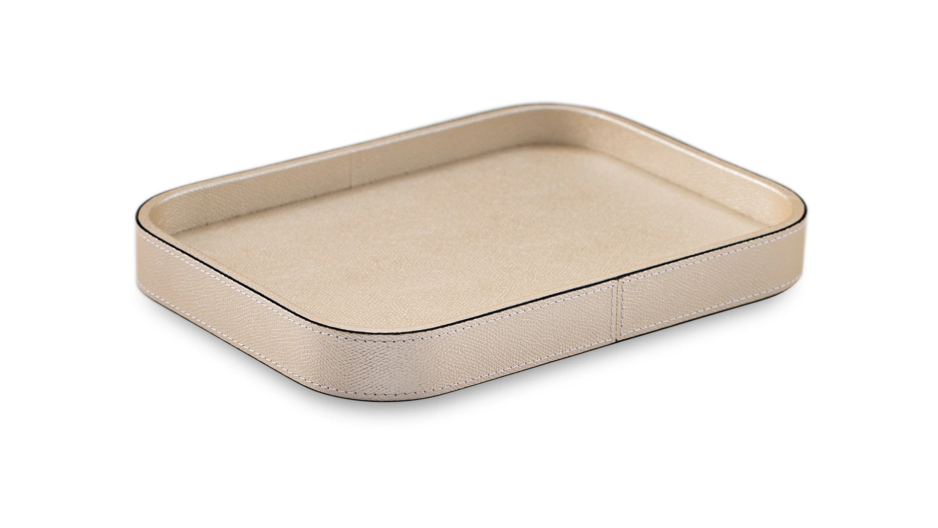 Поднос Giobagnara Поло 27,5х20,5см, жемчужный