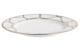 Тарелка пирожковая Noritake Царский дворец, платиновый кант 16 см, фарфор