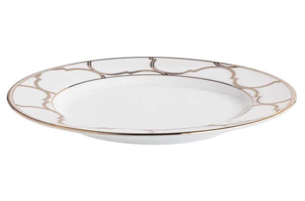Тарелка пирожковая Noritake Царский дворец, платиновый кант 16 см, фарфор
