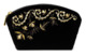 Косметичка бархатная Торжокские золотошвеи "Нефертити", черная, 11х17см