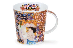 Кружка Dunoon Три возраста женщины Климт Ломонд 320 мл, фарфор костяной