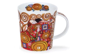 Кружка Dunoon Объятия Климт Ломонд 320 мл, фарфор костяной