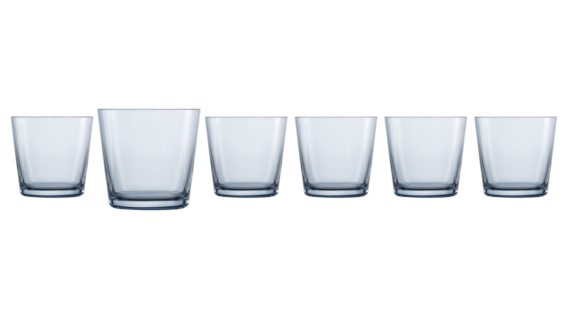Набор стаканов для воды Zwiesel Glas Сочетание 370 мл, дымчато-синий, 6  шт