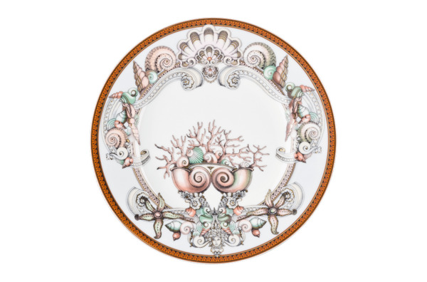 Тарелка настенная Rosenthal Versace Медуза 18см, фарфор