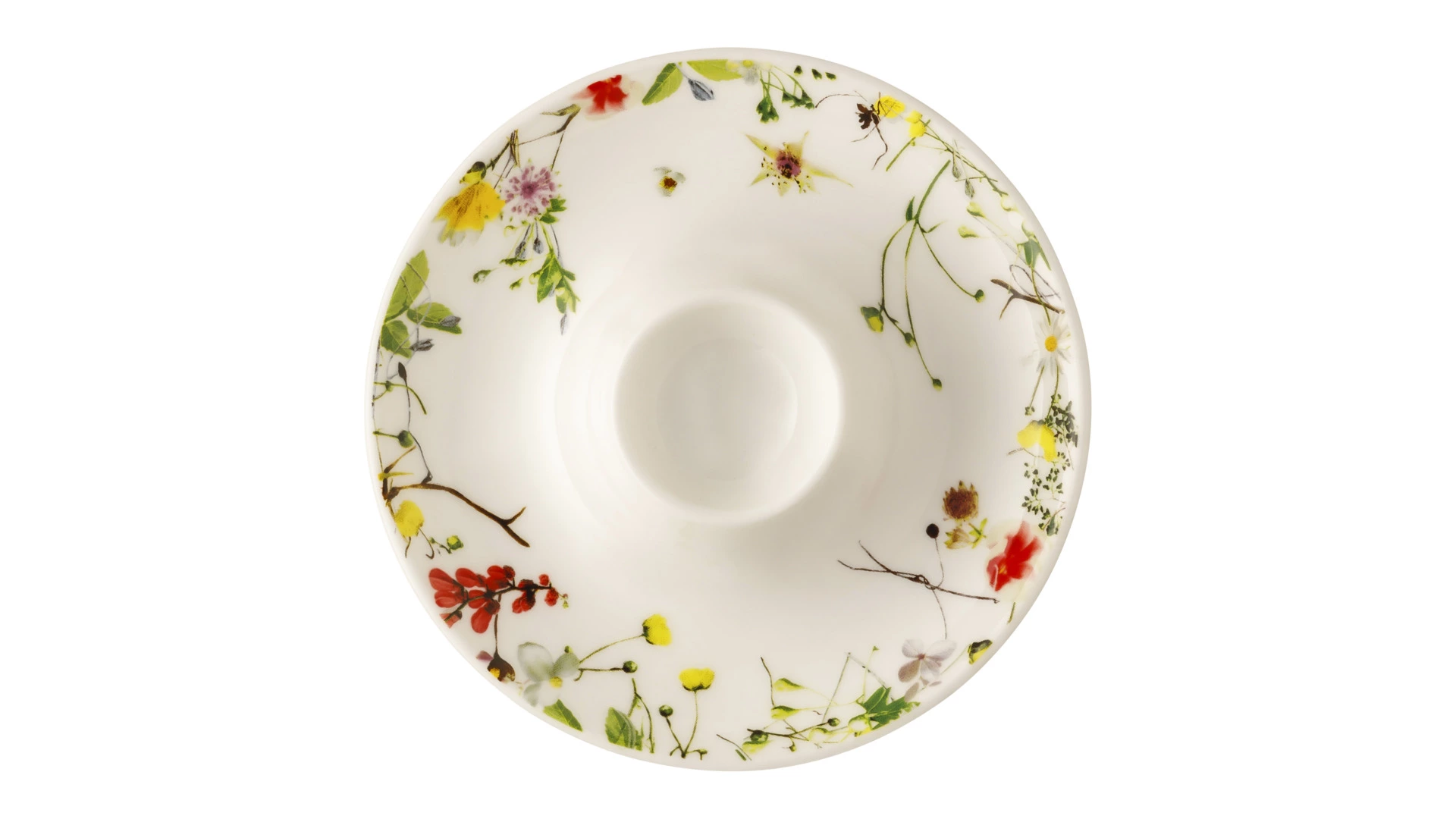 Подставка для яйца Rosenthal Дикие цветы 11 см, фарфор костяной