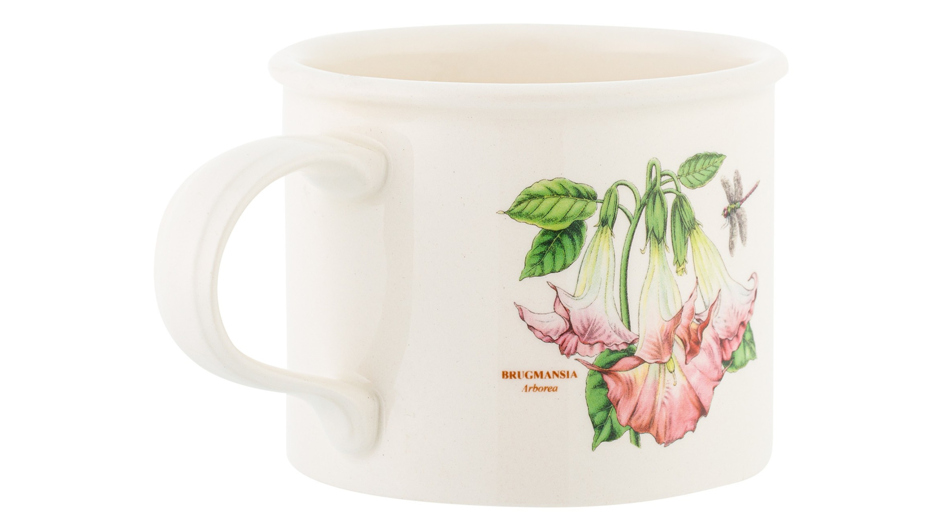 Чашка чайная с блюдцем Portmeirion Ботанический сад Рельеф Гвоздика турецкая 260 мл