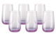 Набор бокалов для воды Rosenthal Турандот 400 мл, стекло, розовый, 6 шт