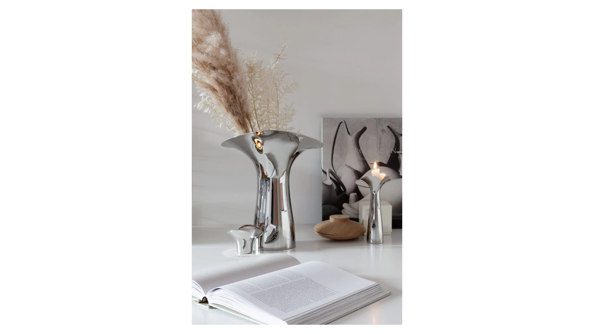 Ваза Georg Jensen Блум Ботаника 15 см