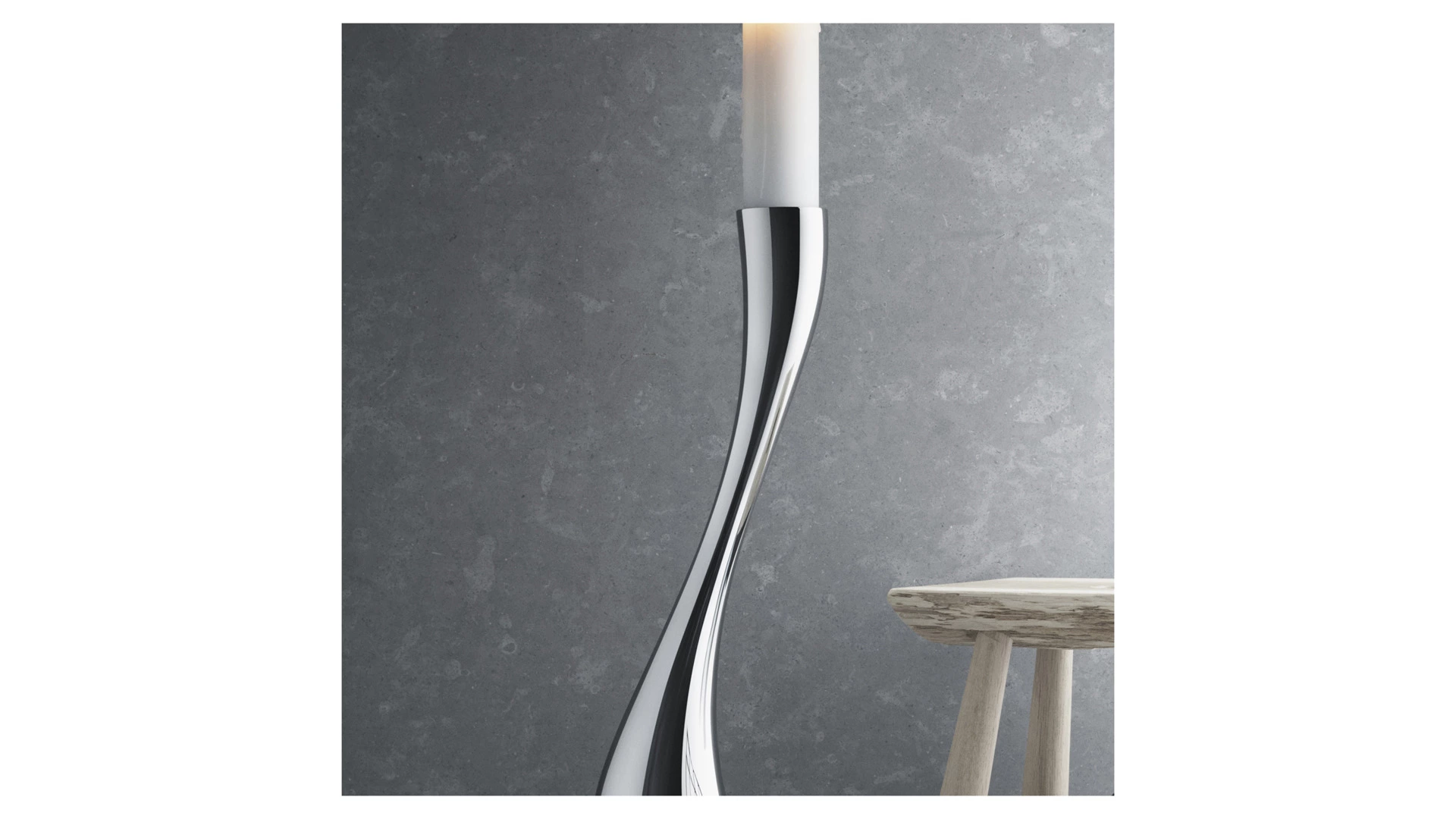 Подсвечник напольный Georg Jensen Кобра 60 см