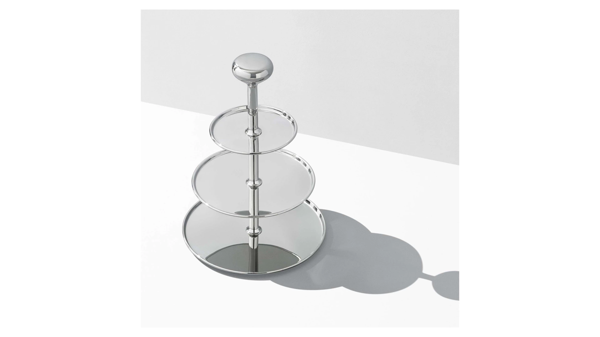 Фруктовница трехъярусная Georg Jensen Альфредо 30 см