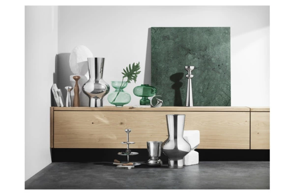 Фруктовница трехъярусная Georg Jensen Альфредо 30 см