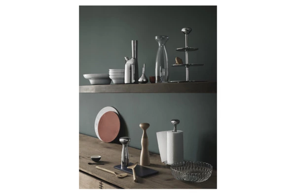 Фруктовница трехъярусная Georg Jensen Альфредо 30 см