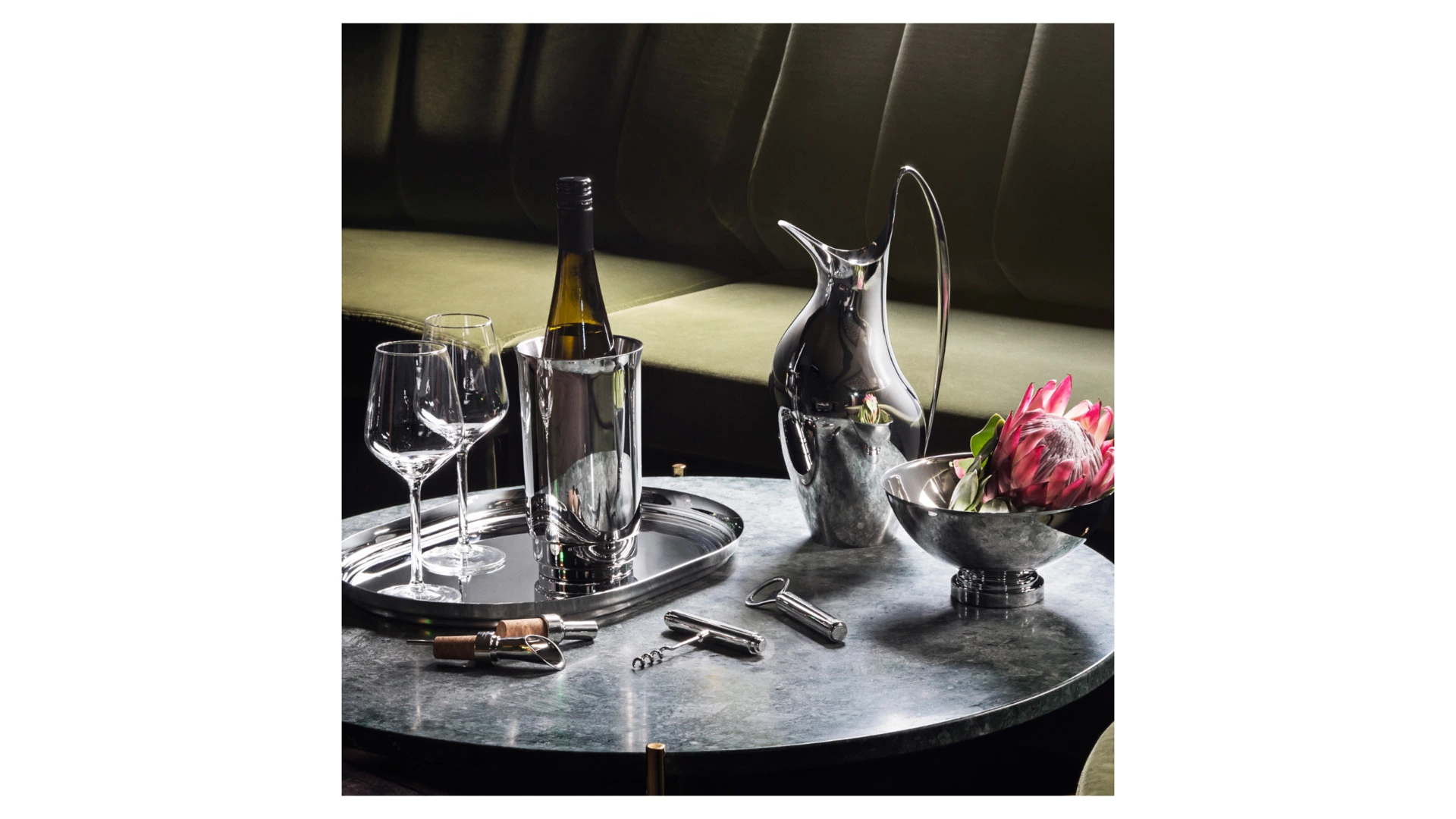 Кулер для бутылки Georg Jensen Манхеттен 20 см