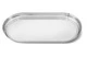 Поднос Georg Jensen Манхеттен 35x18 см, сталь нержавеющая, кожа