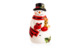 Набор для соли и перца 3D Certified Int. Магия Рождества. Снеговик 10 см, керамика