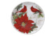 Тарелка закусочная Certified Int. Зимний сад. Птицы 23 см, керамика