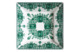 Салатник квадратный Taitu Вечные ценности 23 см, зеленый