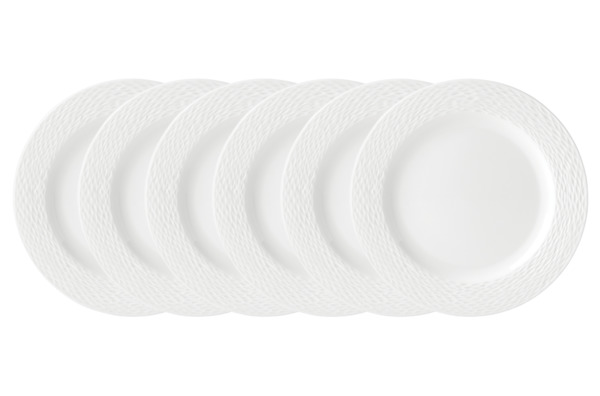 Набор тарелок десертных Lenox Текстура 19 см,  6 шт