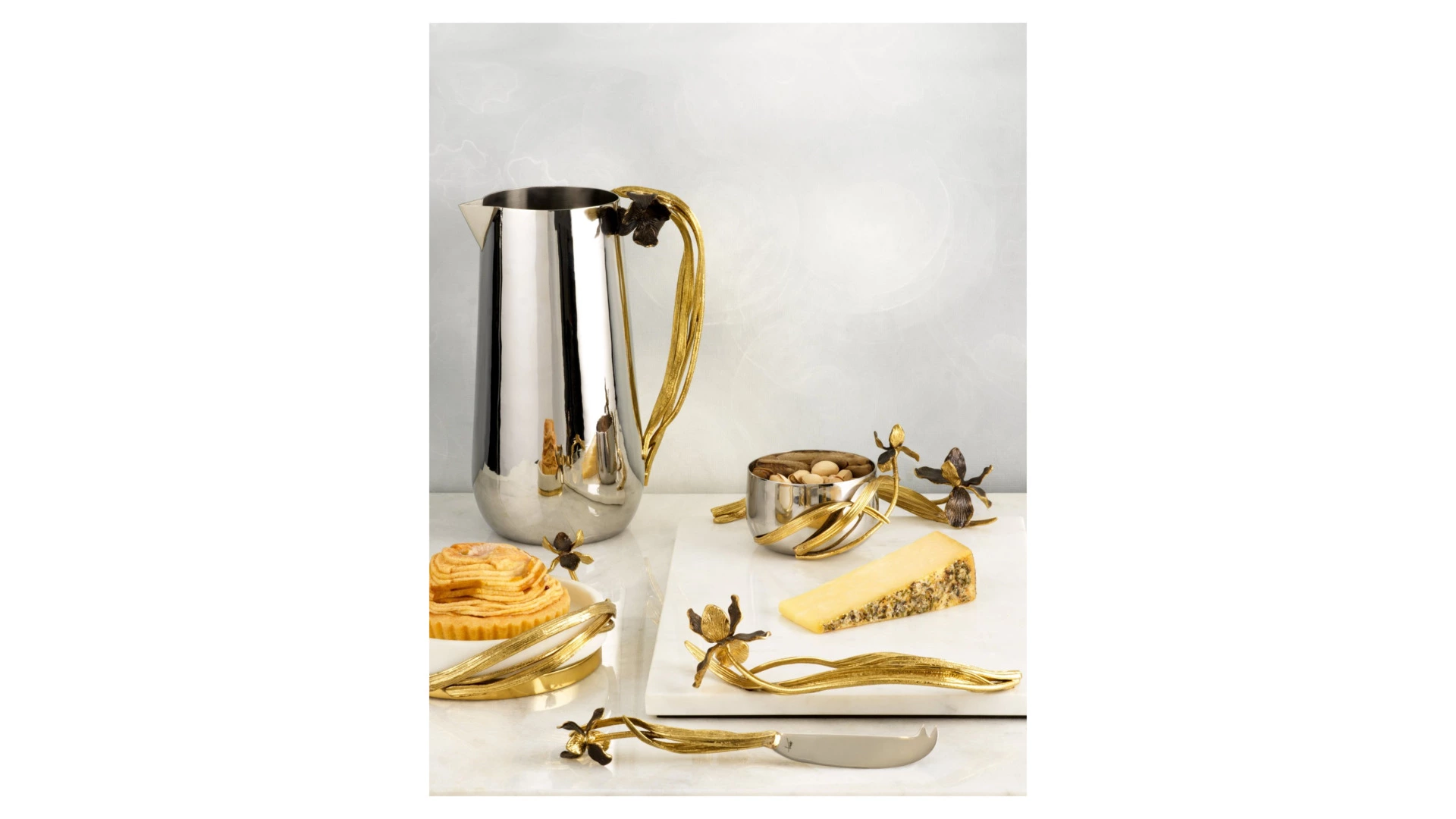 Кувшин Michael Aram Черный ирис 2,3 л, сталь нержавеющая