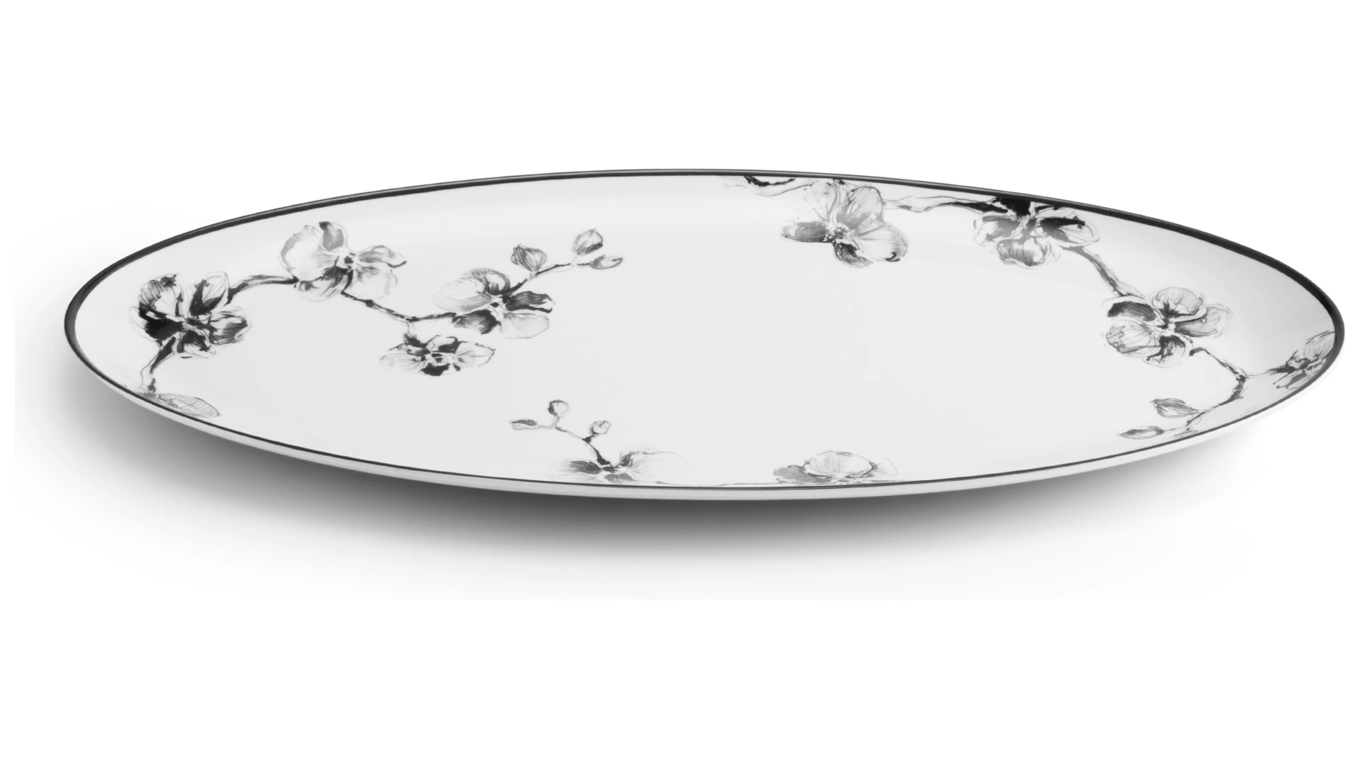 Блюдо Michael Aram Черная орхидея 52 см