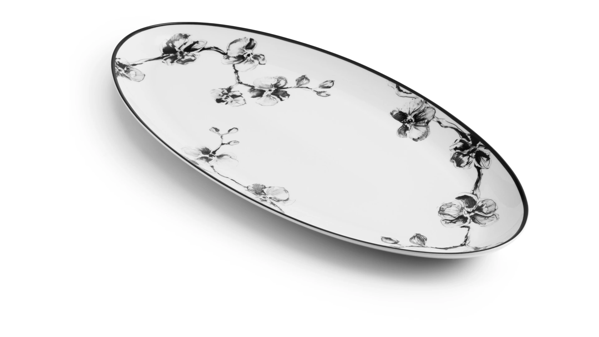 Блюдо Michael Aram Черная орхидея 52 см
