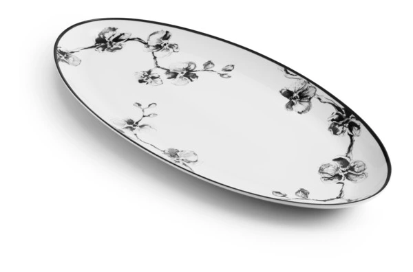 Блюдо Michael Aram Черная орхидея 52 см