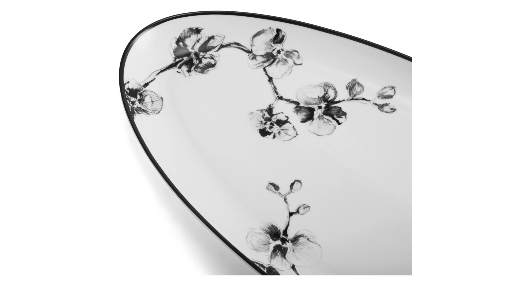 Блюдо Michael Aram Черная орхидея 52 см