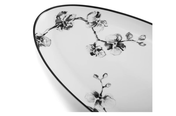 Блюдо Michael Aram Черная орхидея 52 см