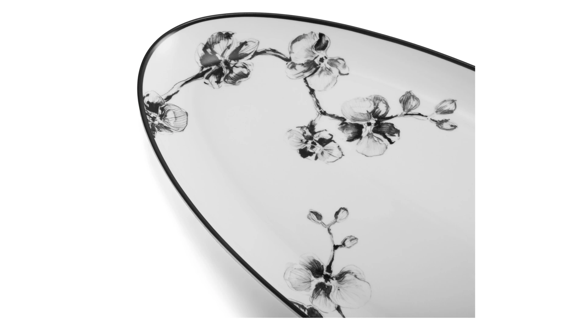 Блюдо Michael Aram Черная орхидея 52 см