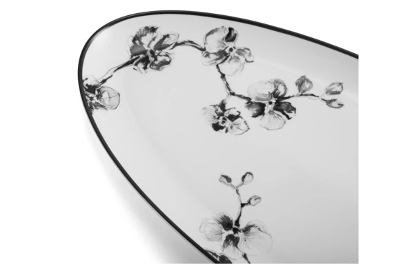 Блюдо Michael Aram Черная орхидея 52 см