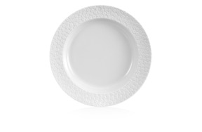 Тарелка суповая Meissen Королевский цвет Белый бисквит 23 см