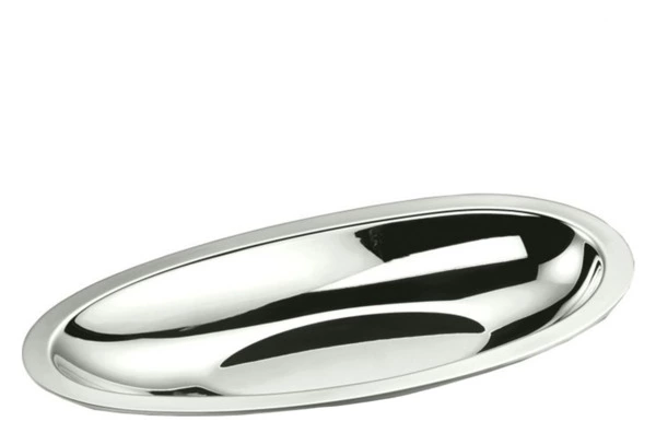 Блюдо глубокое для центра стола Schiavon Эссенция 37х20 см, посеребрение