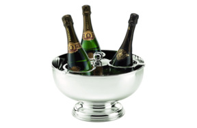 Чаша для охлаждения шампанского Schiavon Эссенция 35 см на 3 бутылки, посеребрение