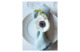 Набор из 6 тарелок подстановочных Meissen  Королевский цветок Белый бисквит, 33 см