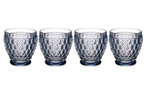 Набор стопок Villeroy&Boch, Cristal, Boston Сoloured, синий, 80мл, 4шт