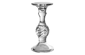 Подсвечник стеклянный Rasteli 12х25 см