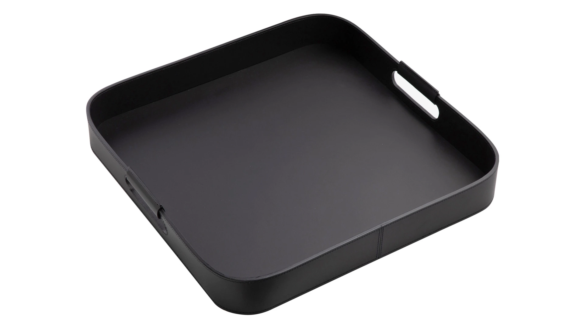 Поднос квадратный Rudi Джинепро 43,5х43,5 см, черный