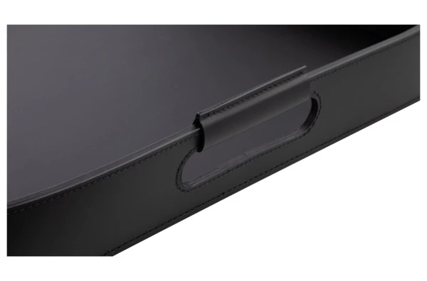 Поднос квадратный Rudi Джинепро 43,5х43,5 см, черный