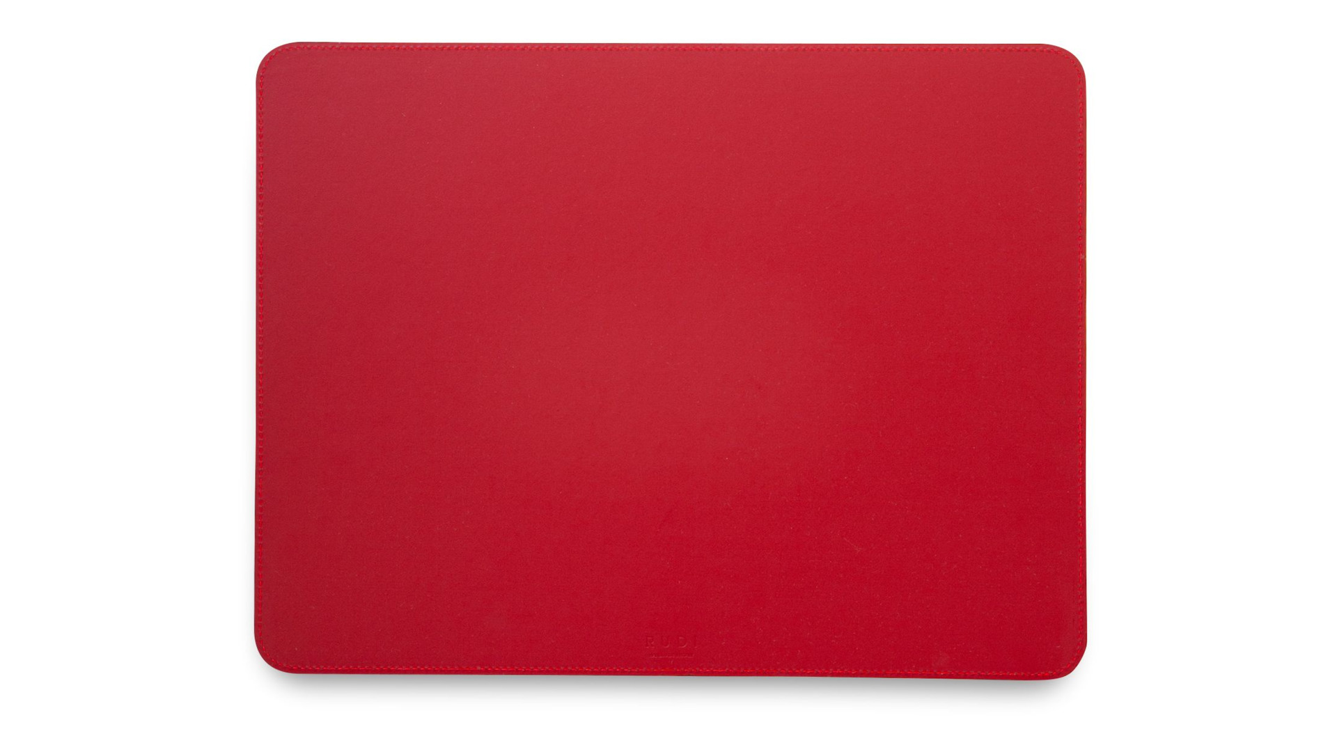 Салфетка подстановочная прямоугольная с закругленными краями Rudi Питагора 42,5х32,4см, красная